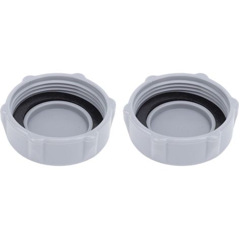 Bouchon de valve de vidange de piscine en PVC, 2 pièces, léger, outils de natation hors sol, accessoires pour P6H1158 P01006 (1/5)