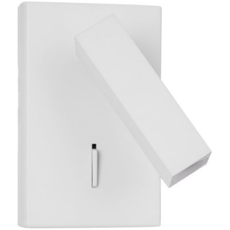 Merano Buffalo Liseuse Sandy Blanc Aluminium LED Cree 3W Commutable 180Lm 3000K
