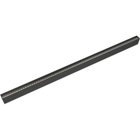 Suspension Linéaire LED 120cm 50W Interconnectable NOIR - Blanc