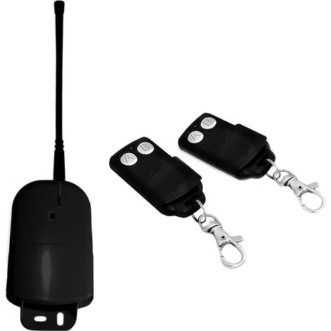 Kit ricevitore per automazione cancelli con 2 telecomandi universali 433mhz (1/5)