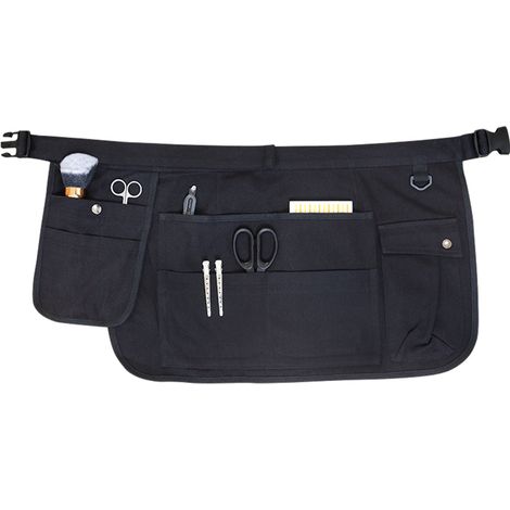 Tablier de nettoyage à 9 poches avec ceinture ajustable, conçu pour les professionnels du nettoyage, tablier de chariot, tablier de nettoyage à porter autour de la taille (1/5)