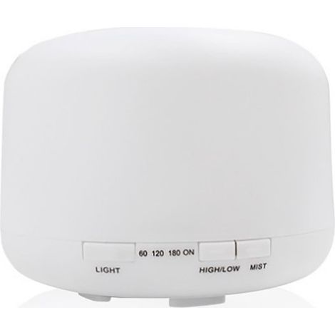 Diffuseur d'huiles essentielles avec télécommande, humidificateur d'aromathérapie 500 ml pour le bureau et la maison, prise européenne 220 V