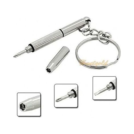 5 pcs Mini Portable multifonction Lunettes Outil à Main montres Gadget réparation Tournevis