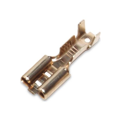 Terminal faston hembra 4.1x16x6.6mm 50 uds