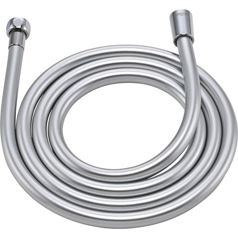 Flexible de douche PVC renforcé anti-éclatement 1,5 m argent salle de bain (1/5)
