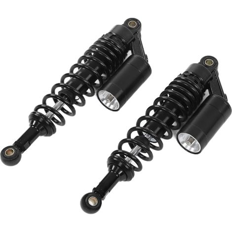 ATVPair Durable 340 Mm Suspension de Moto Springfor SUV - Amélioration de la Suspension Arrière (Black) (1/4)