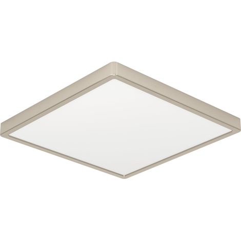 Plafonnier LED Fueva 6, lampe de plafond carrée, éclairage de bureau (1/5)