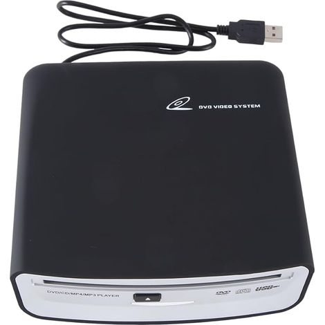 Lecteur CD externe USB pour voiture – Compatible Android 4.0, Linux, Wince – Formats CD, MP3, WAV – Alimentation par USB, faible consommation