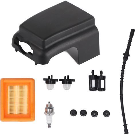 Luftfilterabdeckungssatz für Rasenmäher, Ersatzteile aus ABS-Gummi, gute Verschleißfestigkeit, für Stihl FS120, FS200 und FS250 (1/5)
