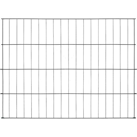 Maison Exclusive - Gartenzaun Set 115x79 cm Grün (1/5)