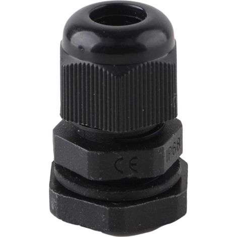 Pressacavo PG-9 IP68 nero (1/2)