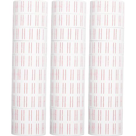 Taidda Prix Autocollants, Prix Pistolet Blanc Prix Gun Étiquettes Labétilleur White Pricemarker Autocollants Prix Stickers pour Bureau, Magasin de Détail ou Organisation Marquage (1/5)