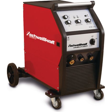Schweisskraft EASY-MIG 211i MULTI Set Fahrbarer MAG-Inverter