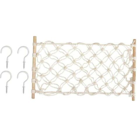 Ortviai Bohemian-style hanging basket for fruit and vegetables (1/4)