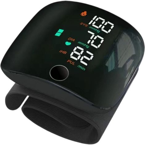 Moniteur tension artérielle bras numérique - LED et voix intelligente - Mesure rythme cardiaque (1/5)
