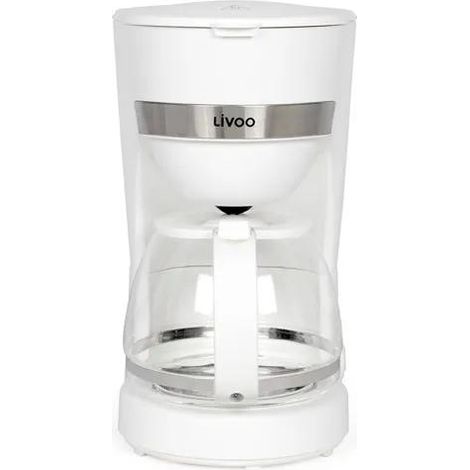 Livoo DOD200W caffettiera elettrica bianca 1,25 litri