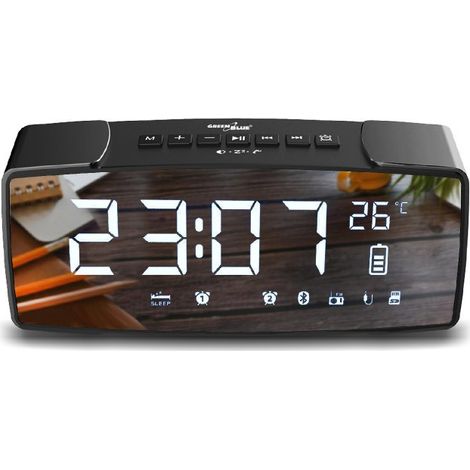 Greenblue 62917 Clock Digital Black, Grey (1/5)