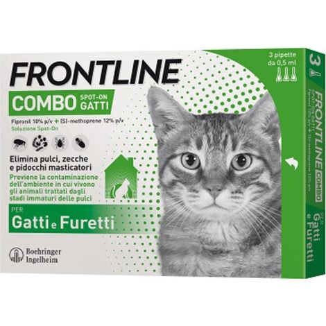FRONTLINE COMBO GATTI 3 PIPETTE