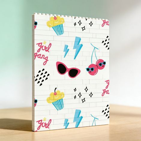 Kit cadre photo DIY en briques, cadeau d’anniversaire pour elle, lui, amoureux (1/5)