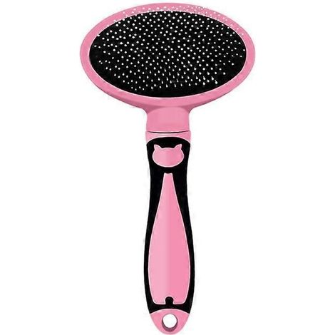Brosse de toilettage pour animaux, peigne facile à nettoyer, manche confortable, brosses de massage (1/5)