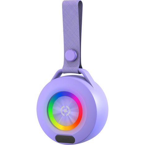Celly LIGHTBEATVL Enceinte portable ou de party Enceinte portable monophonique Violet 5 W (1/4)