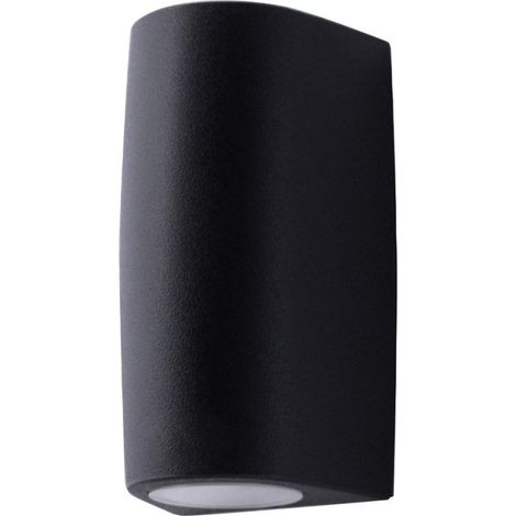 Applique esterno monoemissione top light aosta ap1 ne gu10 led resina
