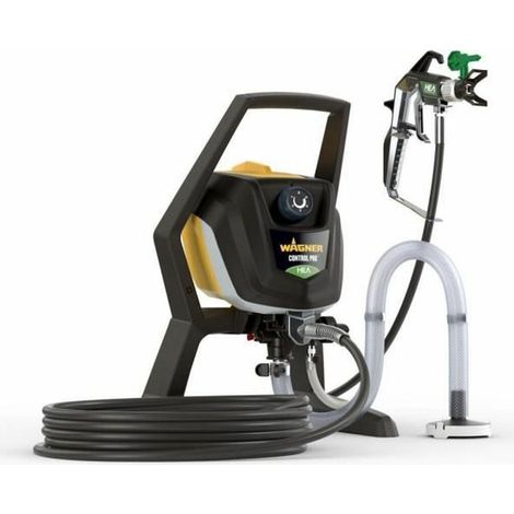 Pistolet a peinture Airless - WAGNER - Control Pro 350R + 2 buses + rallonge - débit 1,50L/min - pression 110 bars - 600W (1/5)