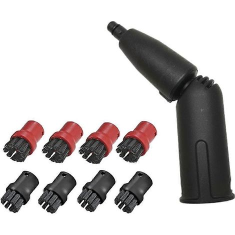 Dampfturbobürsten- und Rundbürsten-Set für Kärcher SC1 SC2 SC3 SC4 SC5 SC7 Dampfreiniger, Zubehörteile 2.863-159 (1/5)
