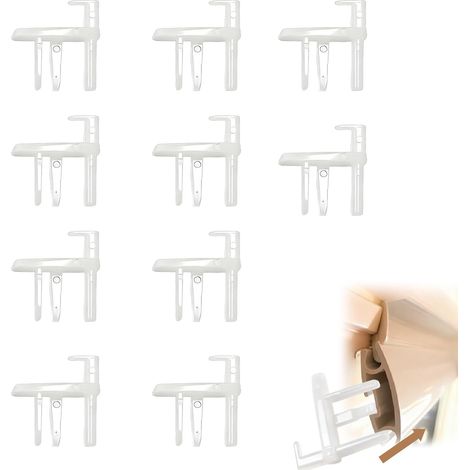 Lot de 5 Paires (10 Pièces) Rechange pour Store de Caravane, pour Moustiquaire Seitz Dometic, Clips d’Extrémité pour Stores de Fenêtres de Camping-Car 5 L/H & 5 R/H (1/3)