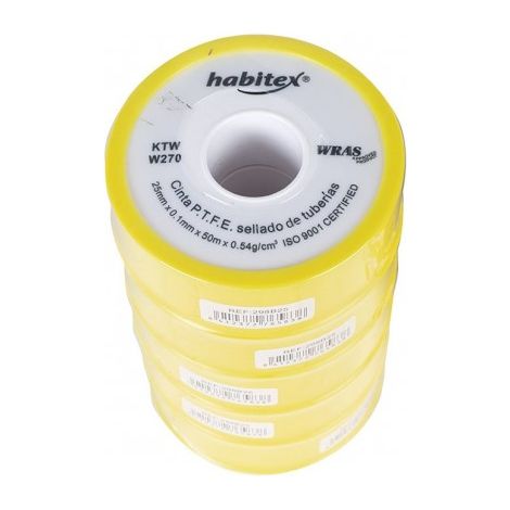 CINTA PTFE PARA JUNTAS 25MMX50M. - EHLIS