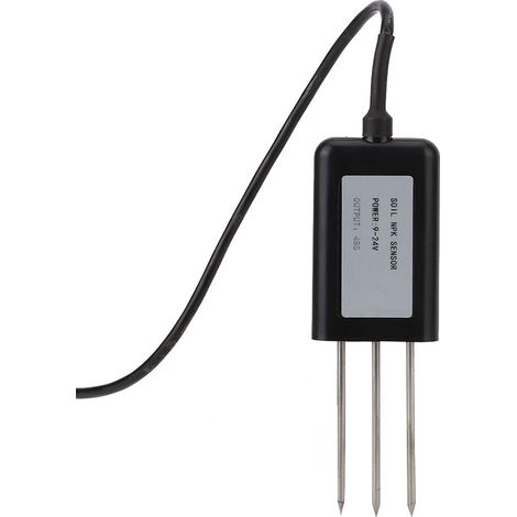 Testeur de Sol, IP68 étanche à l'eau et à la Poussière NPK Sensor Sonde Haute Précision Proatable NPK Sensors Detector Meter avec Port de Communication Rs485 pour Sol Alcalin Substrat de Sol Acide (1/5)