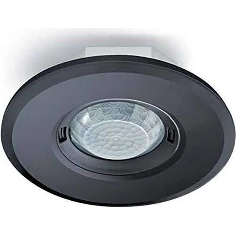 Esylux Rilevatore di movimento nero da incasso 8 metri