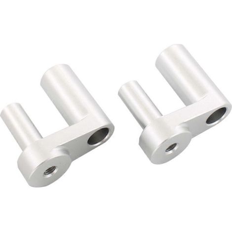 Kit de rehausseurs de guidon réglables pour moto BMW R1200RT R1200 RT R1250RT R1250 RT 2014-2021 Argent Noir Aluminium A2