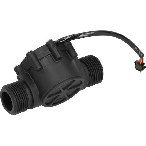 Durchflusssensor, Wasserdurchflussmesser, Zähler, Hall-Sensor, G1-Außengewinde, Pool, 524 V DC, YFG1 (1/5)