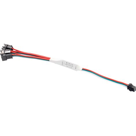 Divisor de 1 a 4 LED, monocolor, 3 pines, CC 5-24V (1/2)