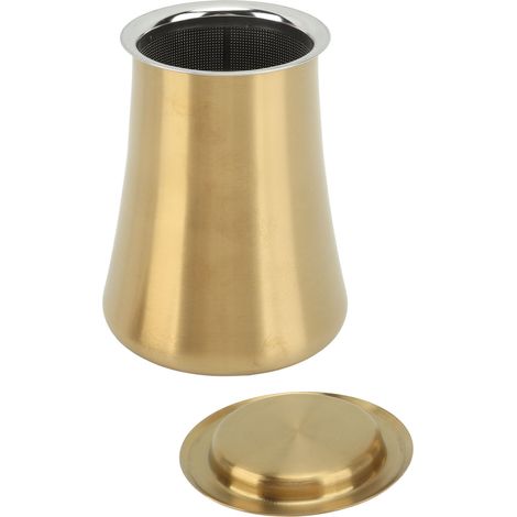 Tamis à café en acier inoxydable 304, accessoire de préparation du café pour la maison, couleur or. (1/5)