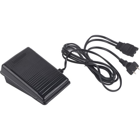 Pédale de contrôle pour machine à coudre domestique avec cordon d'alimentation (prise américaine 110V) (1/5)