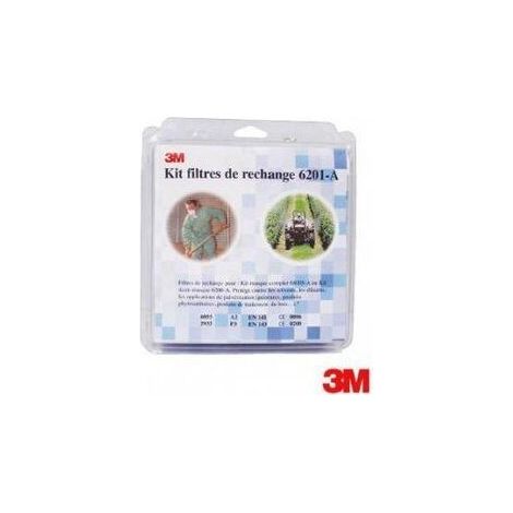 Kit filtres A2P3K 6201 AK 0201 - 3M - 7000079733