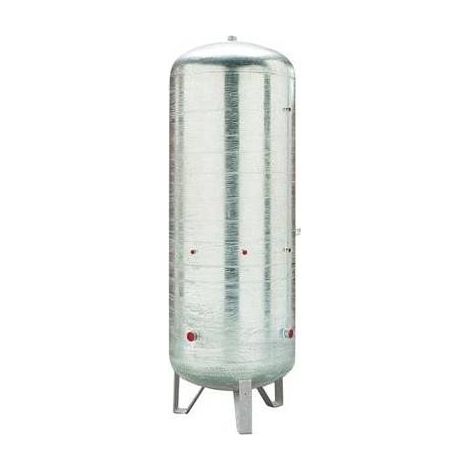 RÉSERVOIR GALVANISÉ POUR STOCKAGE VERTICAL SANS C.E. Dimensions : 300 litres