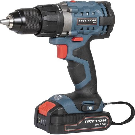 Tryton TCV20L2 Taladro Atornillador 20V con 2 Baterías