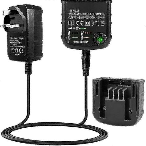 Chargeur de batterie Li-ion pour batterie Black & Decker 18 V Li-ion LCS1620 (1/5)