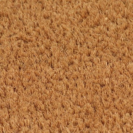 Maison Exclusive - Fußmatte Natur 40x60 cm Kokosfaser Getuftet