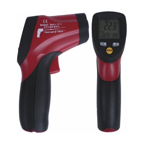 Thermomètre infrarouge avec double visée laser - GALAXAIR : TIR-12C