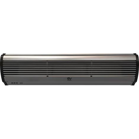 Barriera Aria Elettrica porta 120 cm Lama Aria Vortice AIR AD900 Alluminio 65196