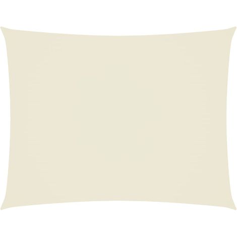Maison Exclusive - Sonnensegel Oxford-Gewebe Rechteckig 4x6 m Cre
