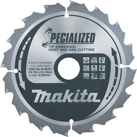 MAKITA B-33093 DISCO HM DE 165/20/24D