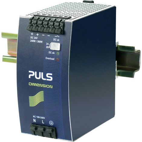 ALIMENTATION RAIL DIN PULS DIMENSION QS10.241 28 V/DC 10 A 240 W 1 X (1/3)