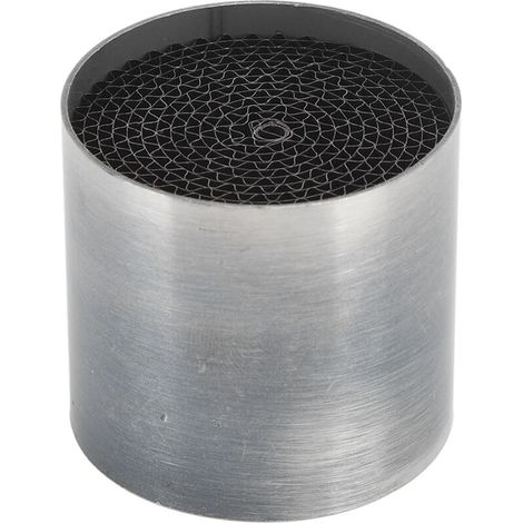 Catalyseur D'¨chappement de Moto Silencieux en Acier Inoxydable Universel pour Moto (53 50mm).