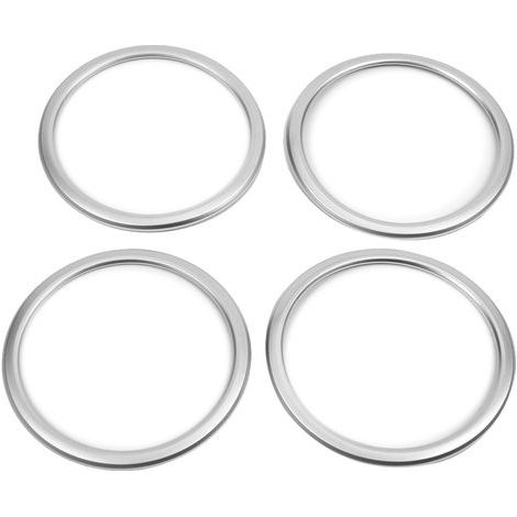 Stück ABS-Chrom-Lautsprecherring-Abdeckungen für Autotüren für X1 F48 2016-2018 (1/5)