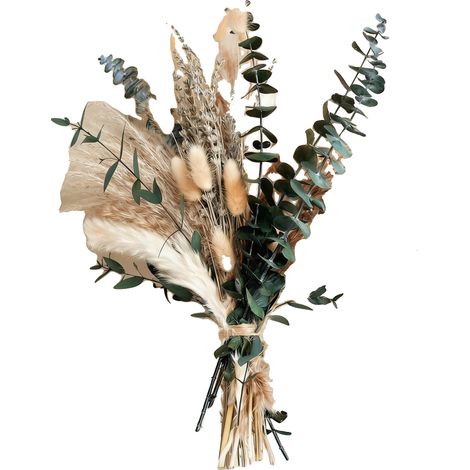 Ramo de flores secas, elegancia natural, decoración versátil, C (1/2)